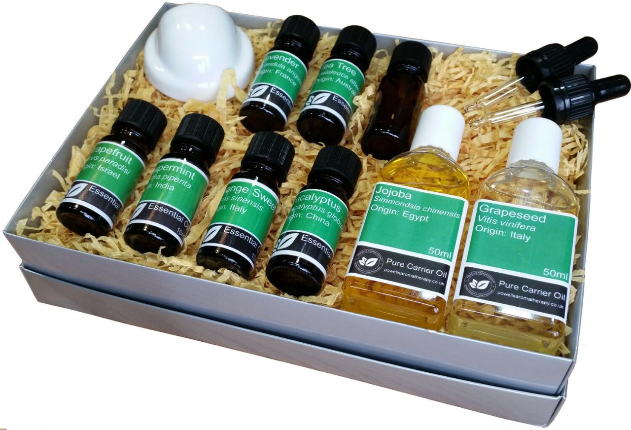 Gift sets aromatherapy oil essential